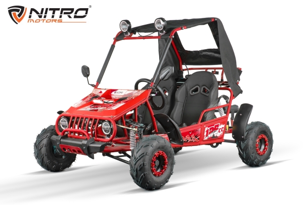 NITRO MOTOR Midi Buggy 125cc 3-Gang Semi-Automatik mit RG Offroad
